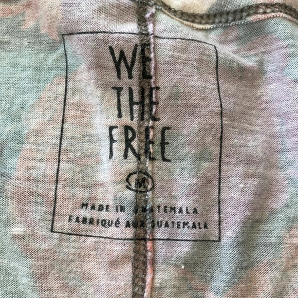 Free People We The Free Gardenia Floral High Low romantic size medium - Picture 4 of 9